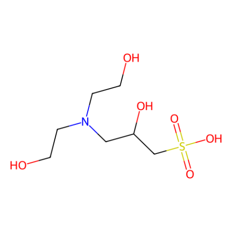 aladdin 阿拉丁 B113022 3-双(2-羟乙基)氨基-2-羟基丙磺酸 68399-80-4 98%
