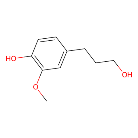 aladdin 阿拉丁 H136131 3-(4-羟基-3-甲氧基苯)-1-丙醇 2305-13-7 98%