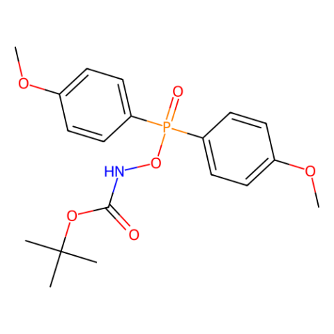 aladdin 阿拉丁 T162743 [双(4-甲氧苯基)磷氧基]氨基甲酸叔丁酯 619333-95-8 95%