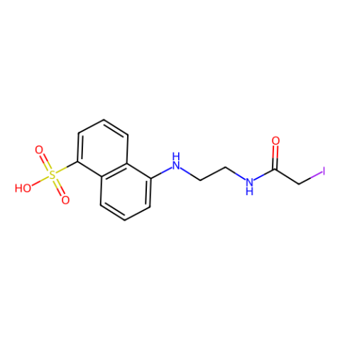 aladdin 阿拉丁 I306001 N-碘乙酰-N'-(5-磺基-1-萘)乙二胺 36930-63-9 ≥93% (HPLC),用于荧光分析