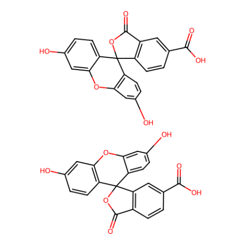 aladdin 阿拉丁 C107883 5(6)-羧基荧光素 72088-94-9 ≥95% (HPLC) ,5-和6-异构体混合物
