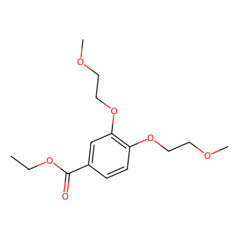 aladdin 阿拉丁 E156059 3,4-双(2-甲氧基乙氧基)苯甲酸乙酯 183322-16-9 >98.0%