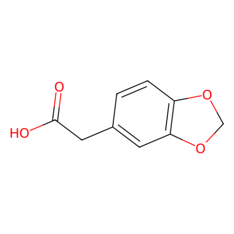 aladdin 阿拉丁 M136536 3,4-亚甲基二氧苯乙酸 2861-28-1 ≥98.0%(GC)