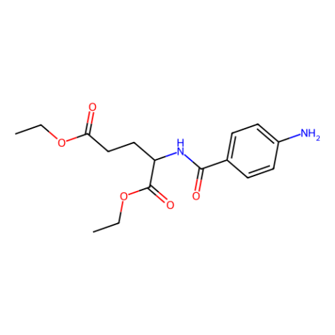 aladdin 阿拉丁 N159140 N-(4-氨基苯甲酰)-L-谷氨酸二乙酯 13726-52-8 96%
