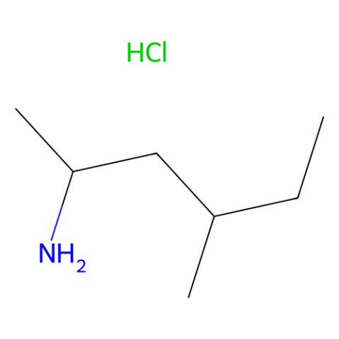 aladdin 阿拉丁 D135535 1,3-二甲基戊胺盐酸盐 13803-74-2 ≥98%