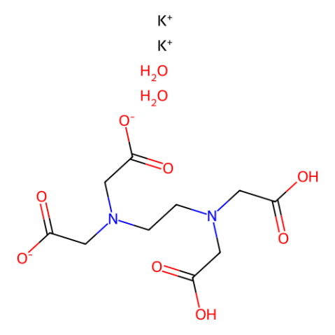 aladdin 阿拉丁 E100258 乙二胺四乙酸二钾盐 二水合物 25102-12-9 AR,≥98%