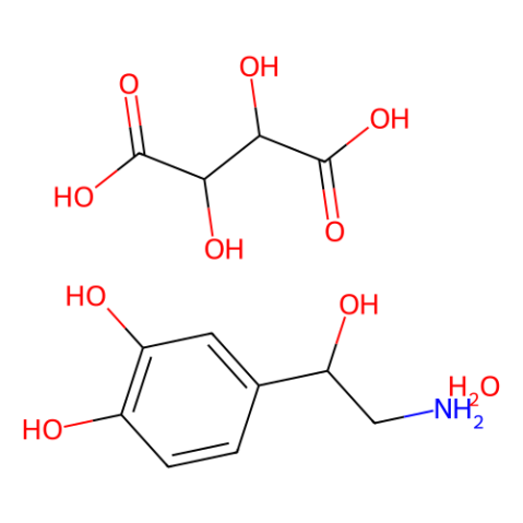 aladdin 阿拉丁 N107258 重酒石酸去甲肾上腺素一水合物 108341-18-0 ≥98%（HPLC),USP