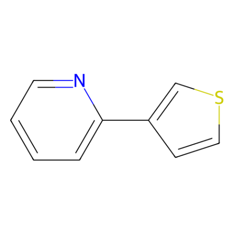 aladdin 阿拉丁 T132077 2-(3-噻吩基)吡啶 21298-55-5 ≥95.0%(GC)