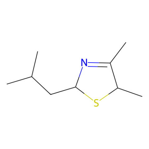 aladdin 阿拉丁 D102931 4,5-二甲基-2-异丁基噻唑啉 65894-83-9 97%,异构体混合物
