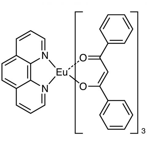 aladdin 阿拉丁 T161968 三(1,3-二苯基-1,3-丙二酮基)(1,10-邻二氮杂菲)铕(Ⅲ) 17904-83-5 >95.0%