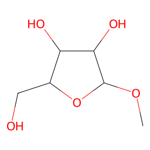 aladdin 阿拉丁 M158368 甲基-β-D-呋喃核糖苷 7473-45-2 >97.0%(HPLC)