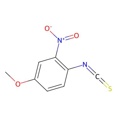 aladdin 阿拉丁 M300610 4-甲氧基-2-硝基苯硫代异氰酸酯 23165-60-8 97%
