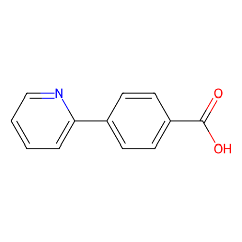 aladdin 阿拉丁 P404895 4-(2-吡啶基)苯甲酸 4385-62-0 98%