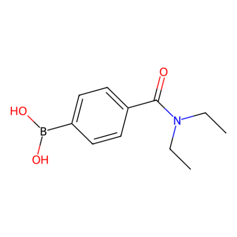 aladdin 阿拉丁 B301224 4-(N,N-二乙基氨甲酰基)苯硼酸(含不同量的酸酐) 389621-80-1 95%
