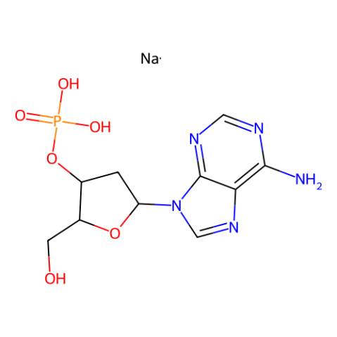 aladdin 阿拉丁 D343535 2′-脱氧腺苷-3′-单磷酸钠盐 102832-10-0 97%