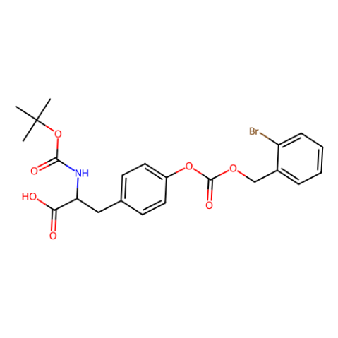 aladdin 阿拉丁 B186722 Boc-O-(2-溴苄氧羰基)-D-酪氨酸 81189-61-9 95%