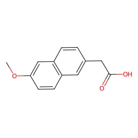 aladdin 阿拉丁 M192239 2-(6-甲氧基萘-2-基)乙酸 23981-47-7 98%