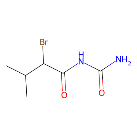 aladdin 阿拉丁 B152707 1-(2-溴异戊酰)脲 496-67-3 >98.0%(T)