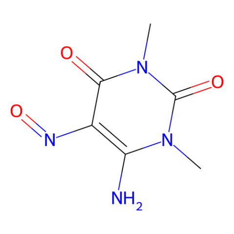aladdin 阿拉丁 A338626 4-氨基-1,3-二甲基-2,6-二氧-5-亚硝基嘧啶 6632-68-4 97%（含水量≤35%）
