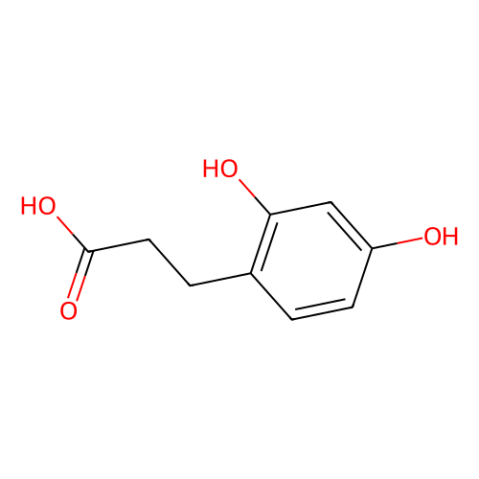 aladdin 阿拉丁 D171002 3-(2,4-二羟基苯)丙酸 5631-68-5 95.0% (HPLC)