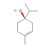 aladdin 阿拉丁 T161656 (-)-萜品-4-醇 20126-76-5 ≥95.0% (sum of enantiomers, GC)