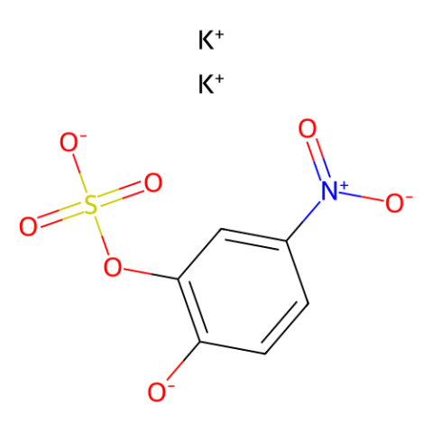 aladdin 阿拉丁 N159253 4-硝基邻苯二酚硫酸盐 二钾盐 14528-64-4 ≥95.0%(HPLC）
