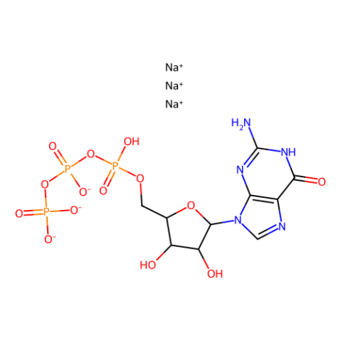 aladdin 阿拉丁 G106782 鸟苷-5'-三磷酸三钠盐 水合物 36051-31-7 95%