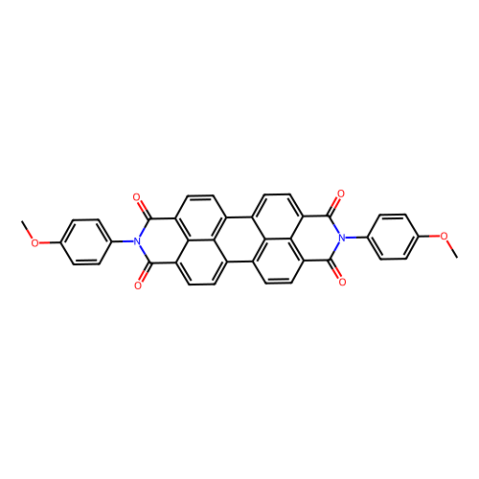 aladdin 阿拉丁 N159795 N,N'-双(4-甲氧基苯基)-3,4,9,10-苝四甲酰二亚胺 6424-77-7 >97.0%(N)