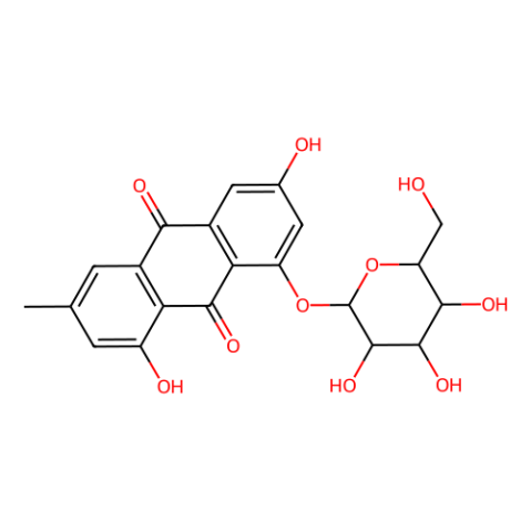 aladdin 阿拉丁 E168847 大黄素8-葡萄糖苷 23313-21-5 98%