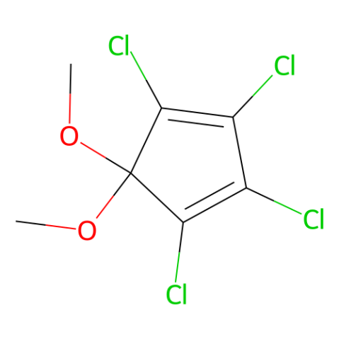 aladdin 阿拉丁 D155947 5,5-二甲氧基-1,2,3,4-四氯环戊二烯 2207-27-4 >95.0%(GC)
