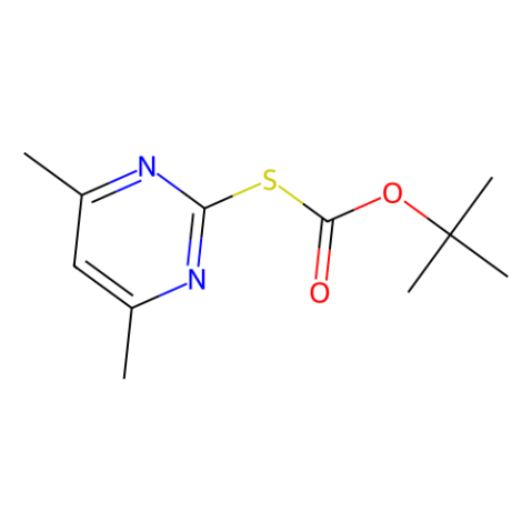 aladdin 阿拉丁 T161686 2-(叔丁氧羰基硫代)-4,6-二甲基嘧啶 41840-28-2 98%