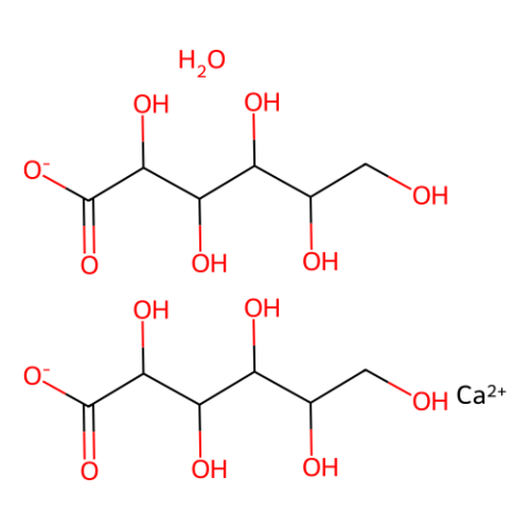 aladdin 阿拉丁 C171268 D-葡萄糖酸钙 一水合物 66905-23-5 98%