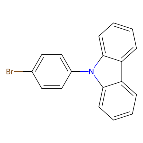 aladdin 阿拉丁 B395786 9-(4-溴苯基)咔唑 57102-42-8 >99%
