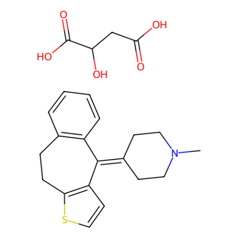 aladdin 阿拉丁 P408129 Pizotifen Malate 5189-11-7 10mM in DMSO