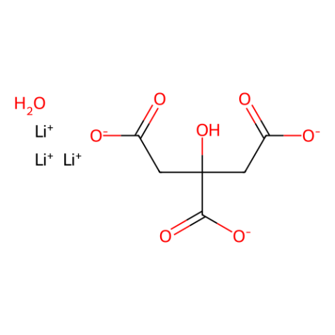 aladdin 阿拉丁 L469072 柠檬酸锂水合物 313222-91-2 97%