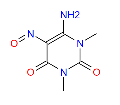 6632-68-4；1,3-二甲基-6-亚氨基-5-异亚硝基尿嘧啶