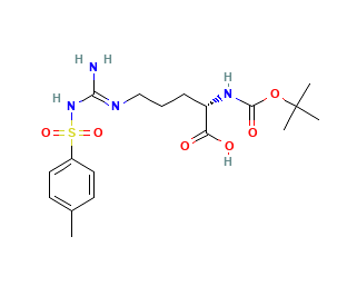 aladdin 阿拉丁 B615685 N-叔丁氧羰基-N'-甲苯磺酰基-L-精氨酸 13836-37-8 95%