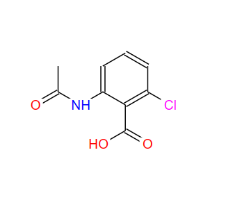 19407-42-2；2-acetamido-6-chlorobenzoic acid；2-乙酰氨基-6-氯-苯甲酸