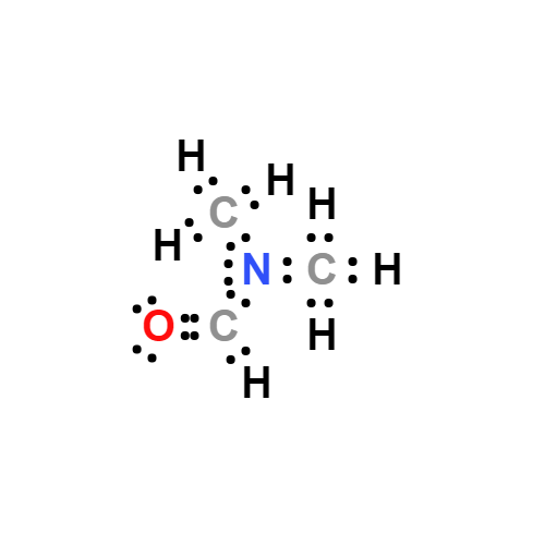 (ch3)2ncho lewis structure