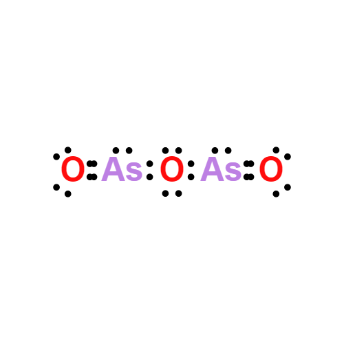 as2o3 lewis structure
