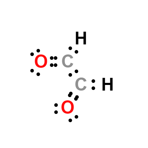 c2h2o2 lewis structure