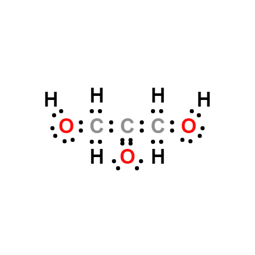 c3h6o3 lewis structure