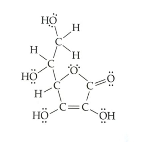 c6h8o6 lewis structure