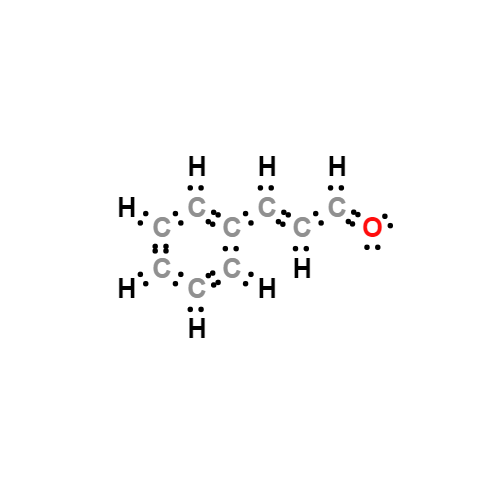 c9h8o lewis structure