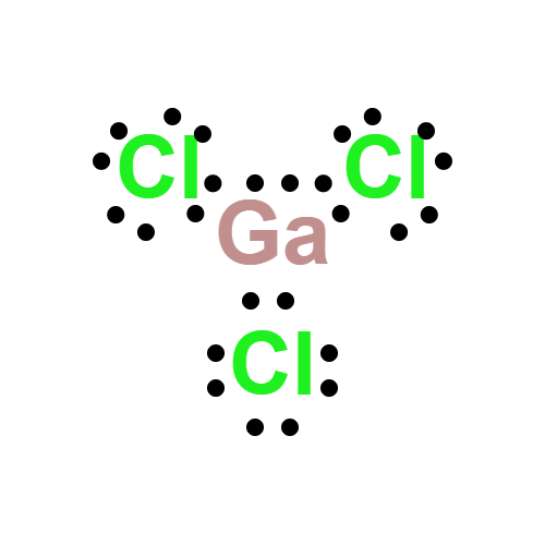 gacl3 lewis structure