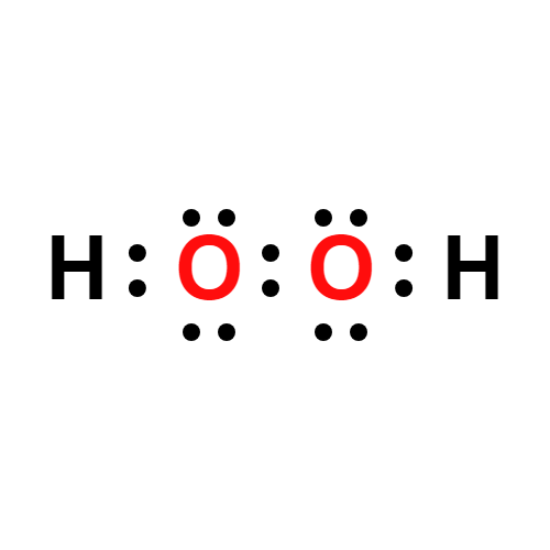h2o2 lewis structure