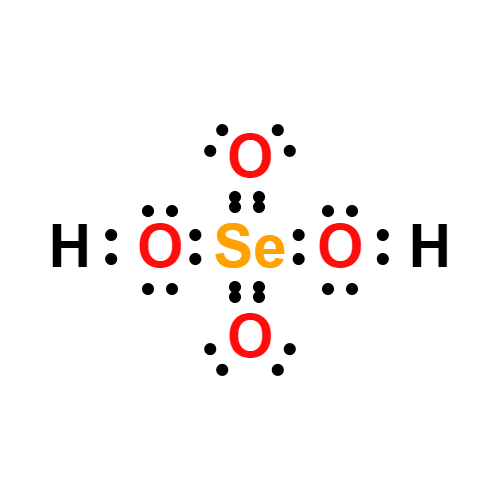 h2seo4 lewis structure