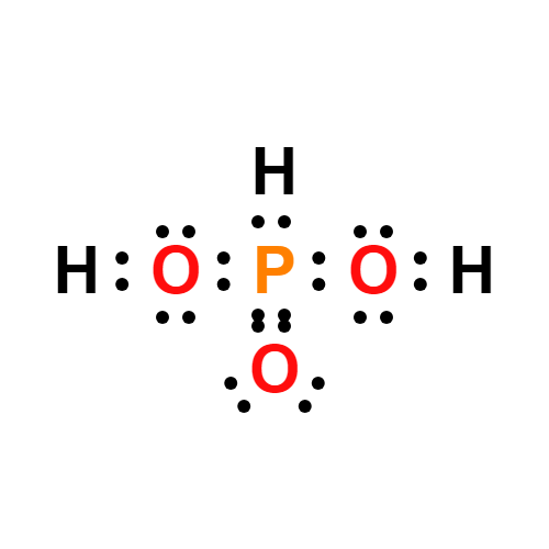 h3po3 lewis structure