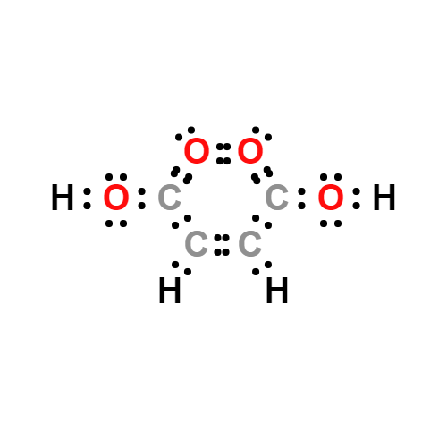 maleic_acid lewis structure